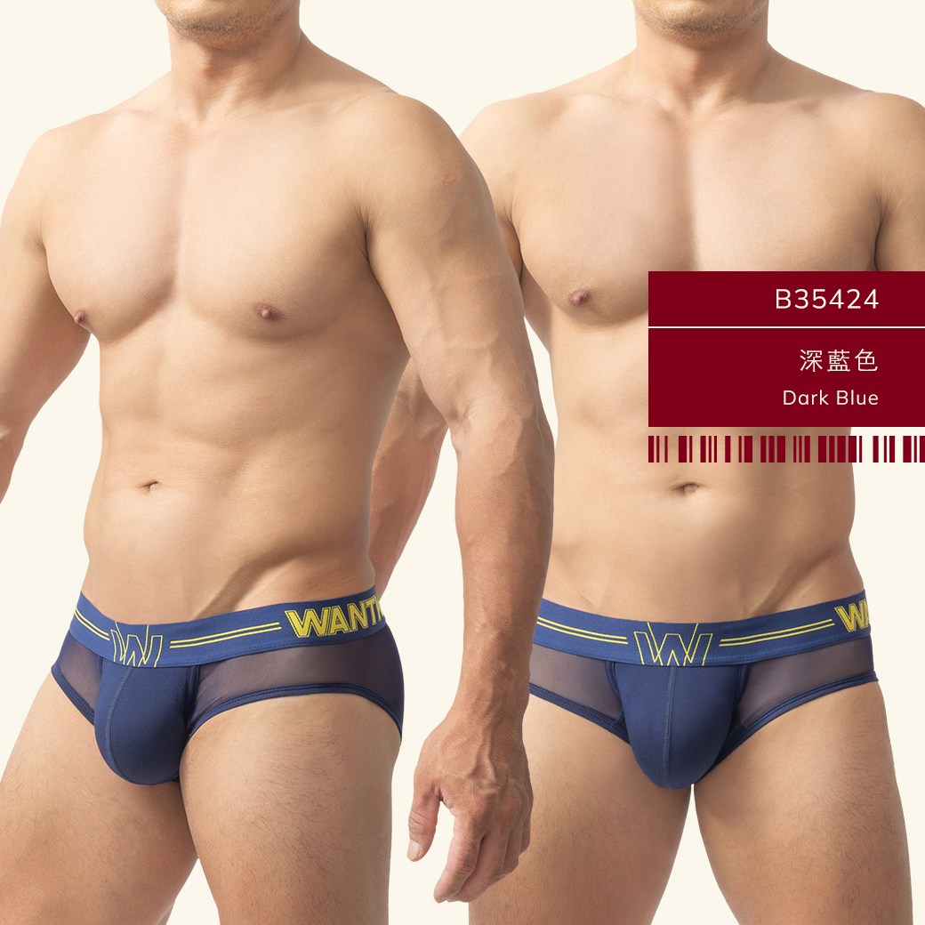 素色,彈性,棉,網紗,運動,三角褲,男內褲,plain color,elastic,cotton,mesh,sports,briefs,mens,underwears,b3542