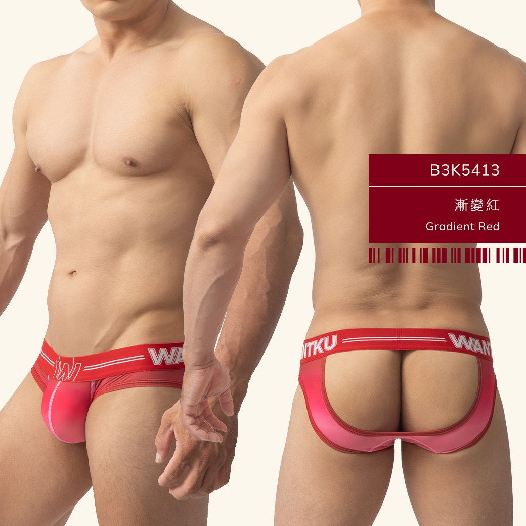 漸層,tdt,運動,三角,後空褲,男內褲,gradient,sports,jockstraps,briefs,mens,underwears,b3k541