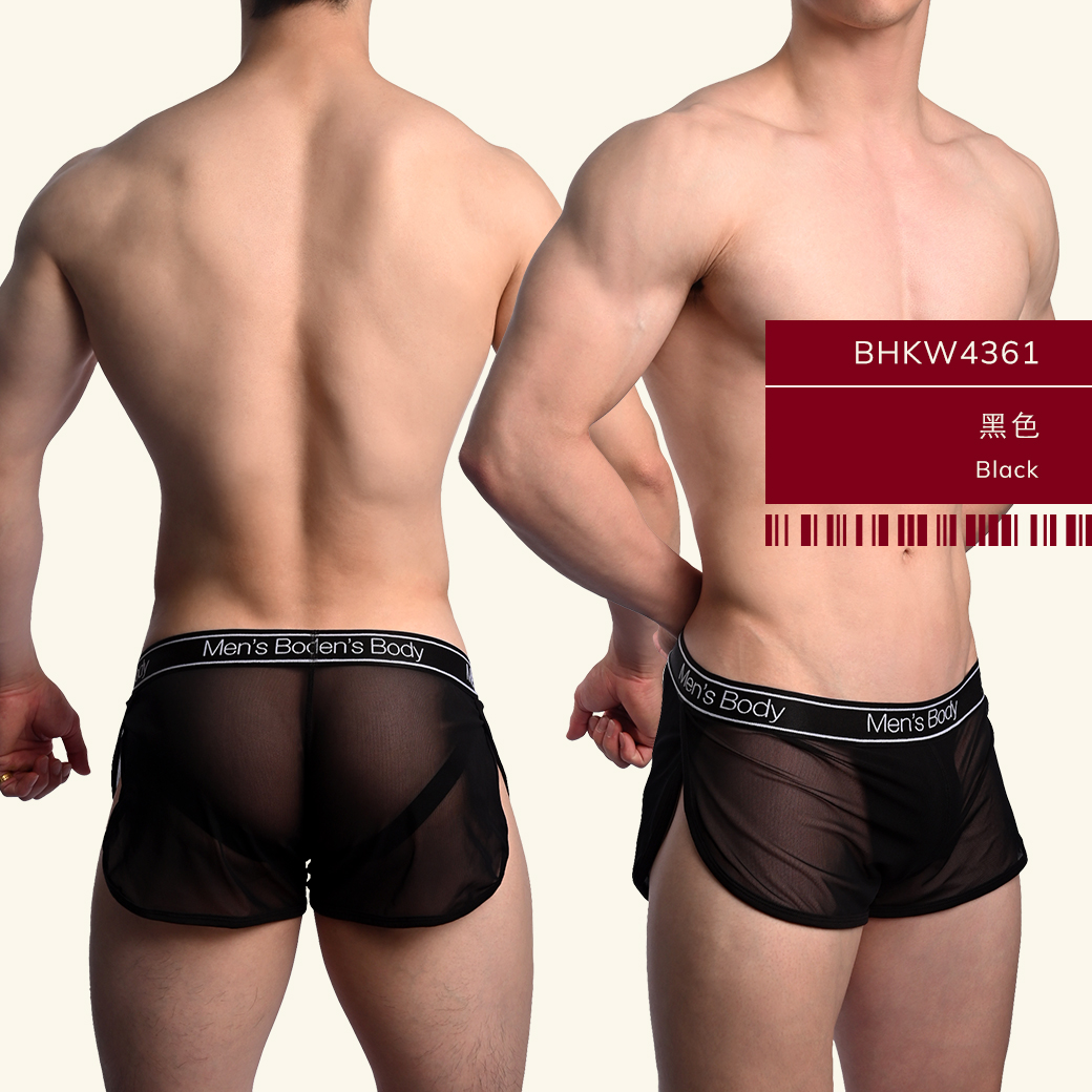 網紗,g-cup,後空褲,平口褲,男內褲,mesh,jockstraps,trunks,mens,underwears,bhkw436