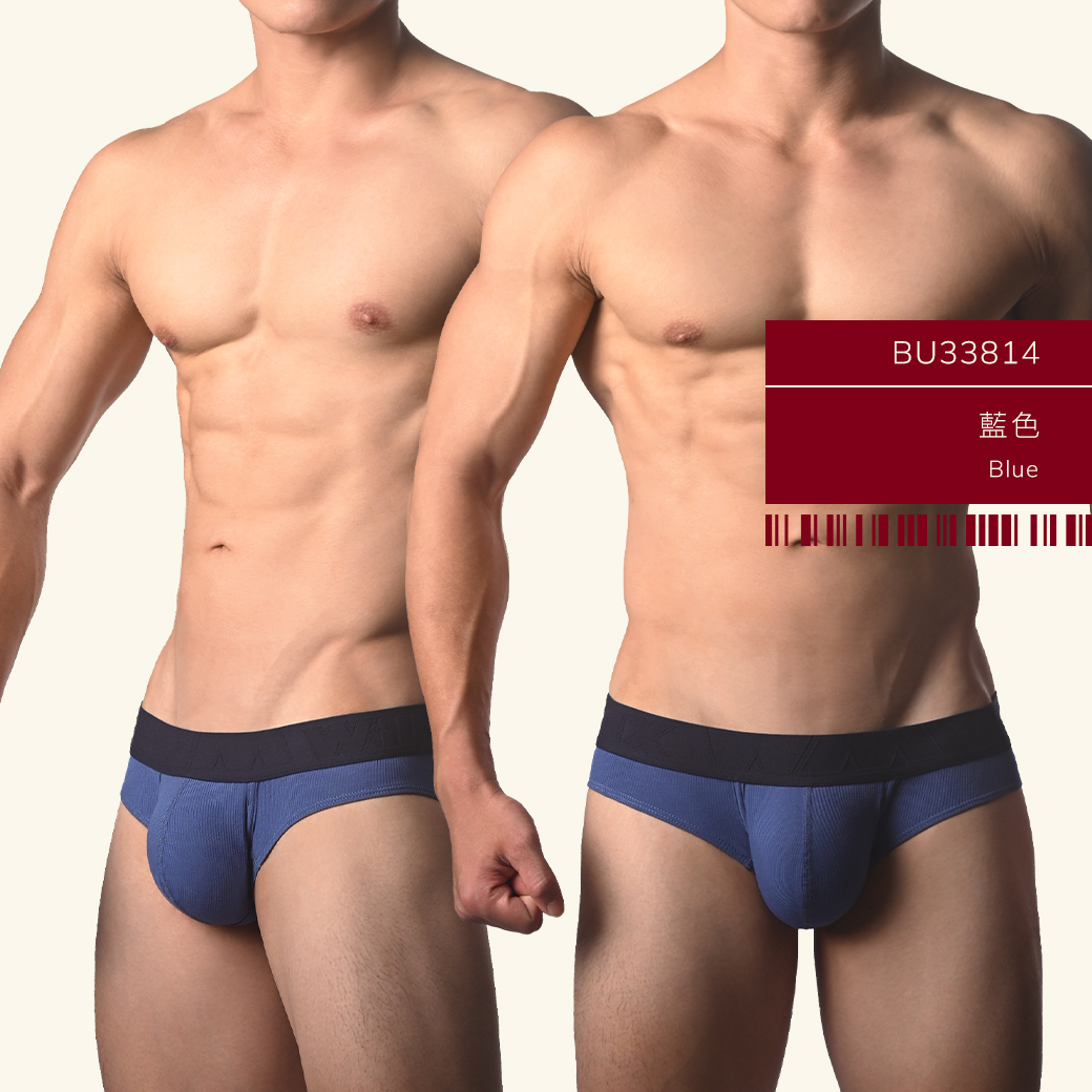 素色,羅紋,彈性,嫘萦,好屌型,三角褲,男內褲,plain color,ribbing,elastic,rayon,enhancing bulge,briefs,mens,underwears,bu3381