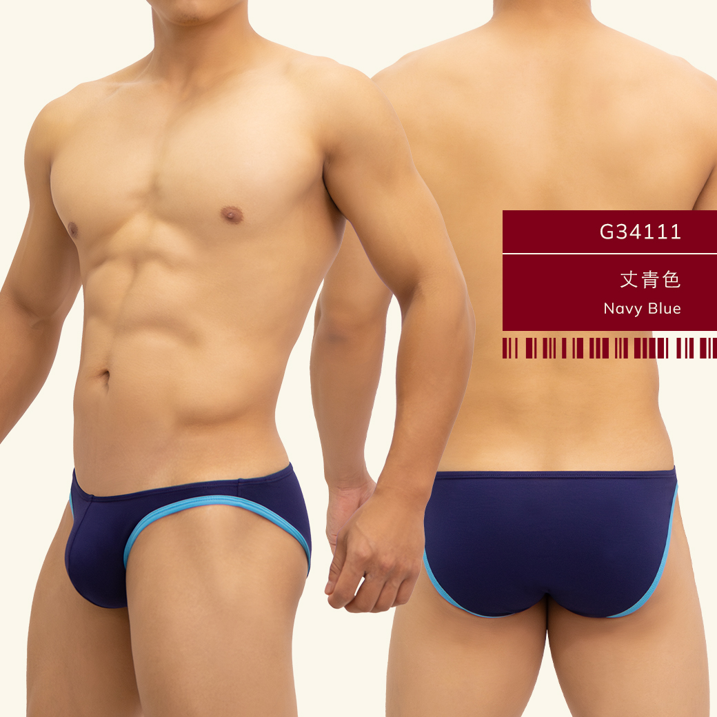 素色,滾邊,彈性棉,低腰,三角褲,男內褲,plain colors,rolled edge,elastic,cotton,low waist,briefs,mens,underwears,g3411