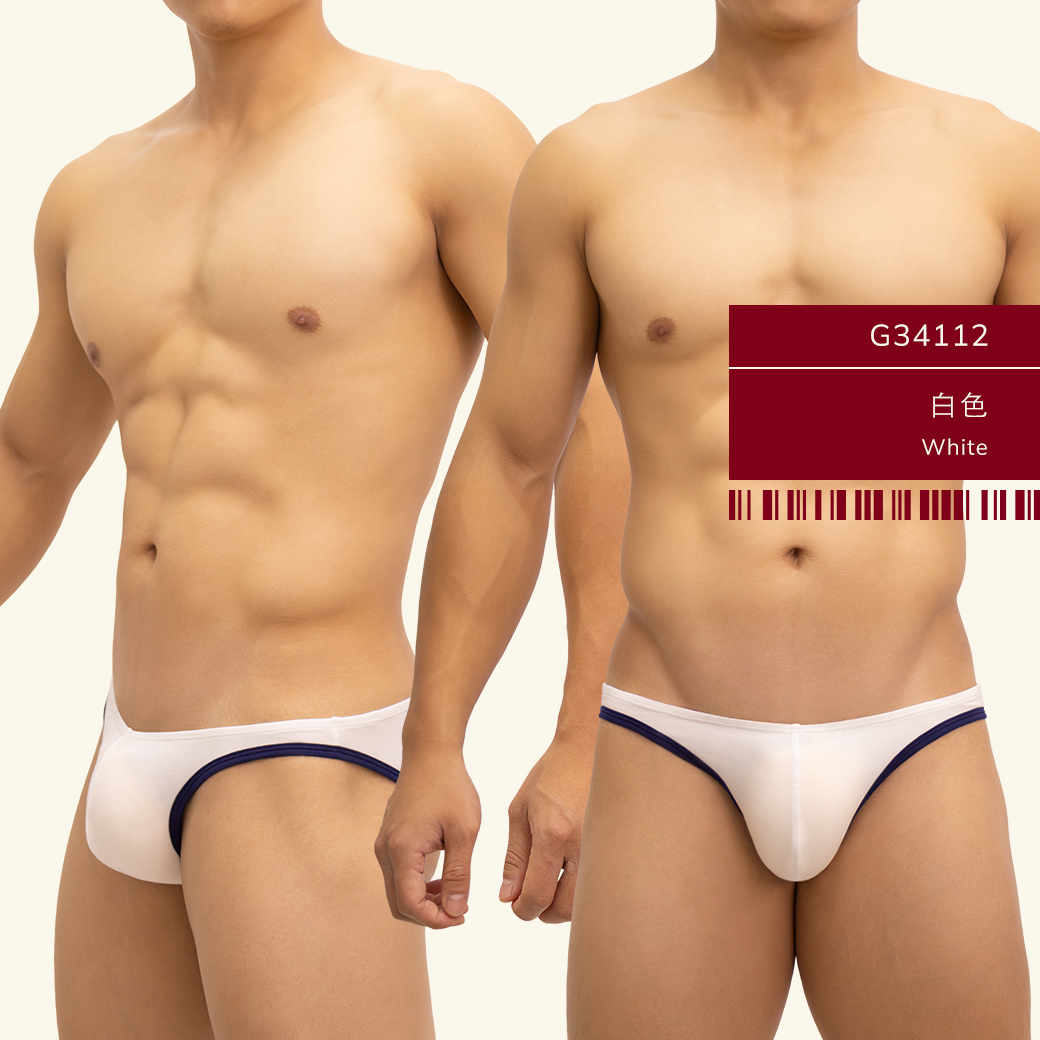 素色,滾邊,彈性棉,低腰,三角褲,男內褲,plain colors,rolled edge,elastic,cotton,low waist,briefs,mens,underwears,g3411