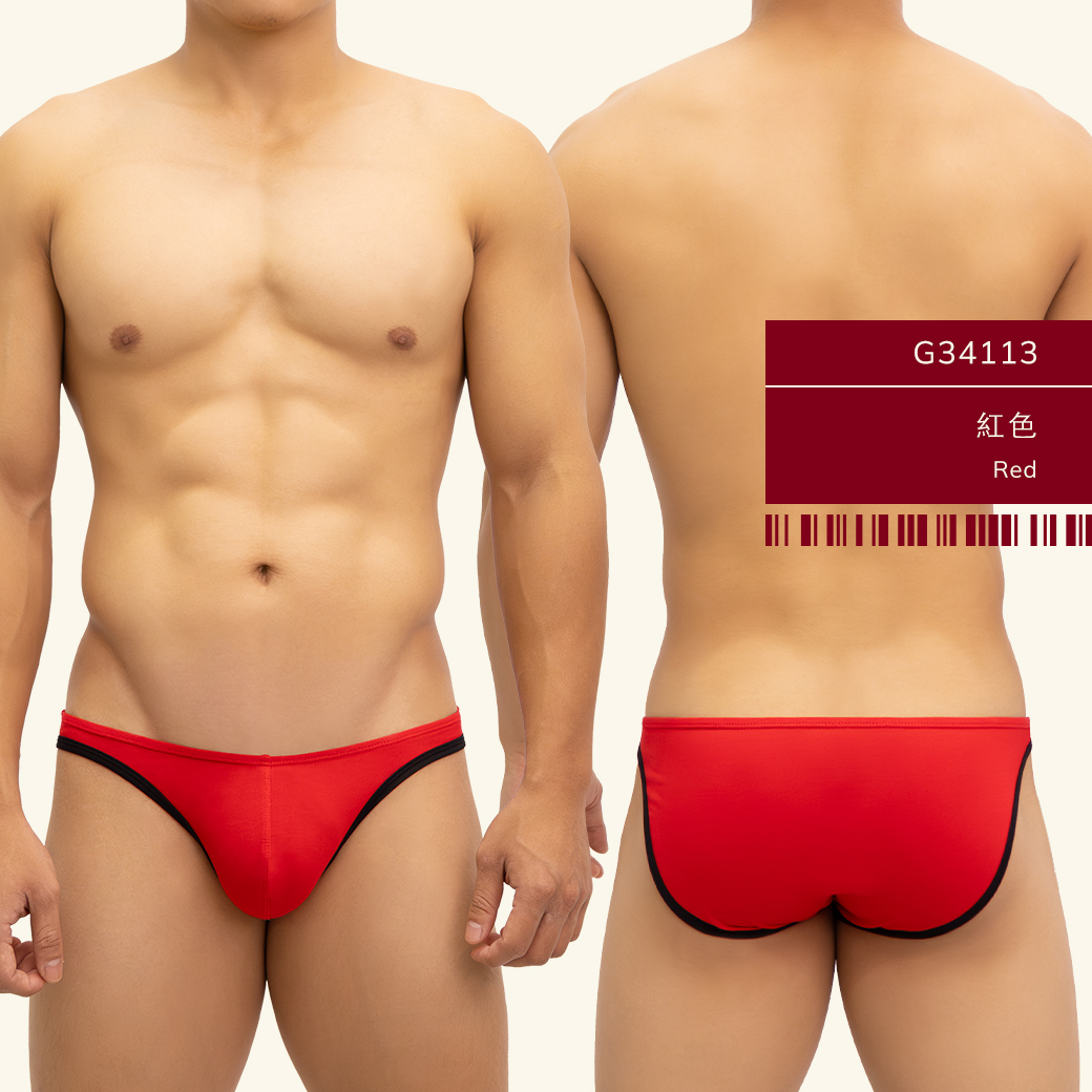 素色,滾邊,彈性棉,低腰,三角褲,男內褲,plain colors,rolled edge,elastic,cotton,low waist,briefs,mens,underwears,g3411