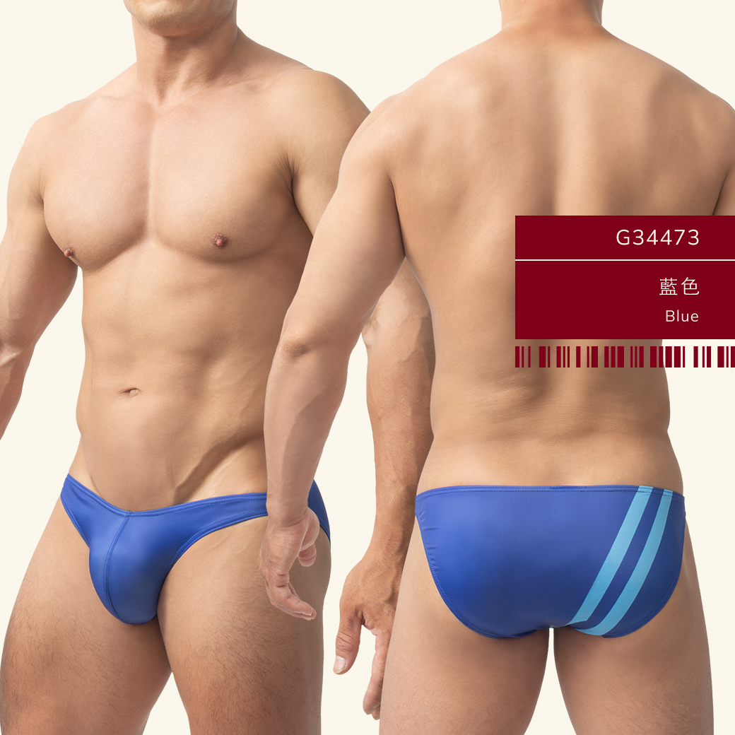 低腰三角褲, 男內褲, 後雙槓內褲, 條紋內褲, tdt內褲, 彈性棉內褲, 運動內褲, 時尚內褲, low-rise briefs, men briefs, double-stripe briefs, elastic cotton briefs, tdt briefs, g3447