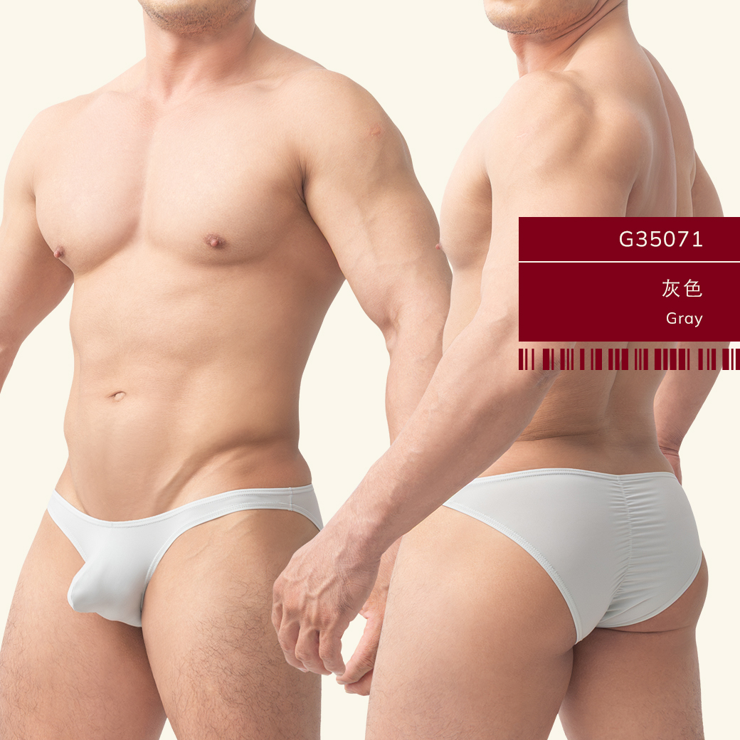 抓皺內褲, 超薄內褲, 低腰三角褲, 男內褲, 輕薄內褲, 彈性內褲, 時尚內褲, ruched briefs, ultra-thin briefs, low-rise briefs, men briefs, g3507
