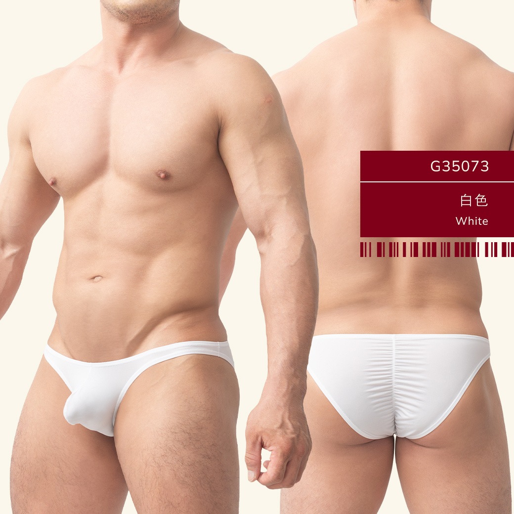 抓皺內褲, 超薄內褲, 低腰三角褲, 男內褲, 輕薄內褲, 彈性內褲, 時尚內褲, ruched briefs, ultra-thin briefs, low-rise briefs, men briefs, g3507
