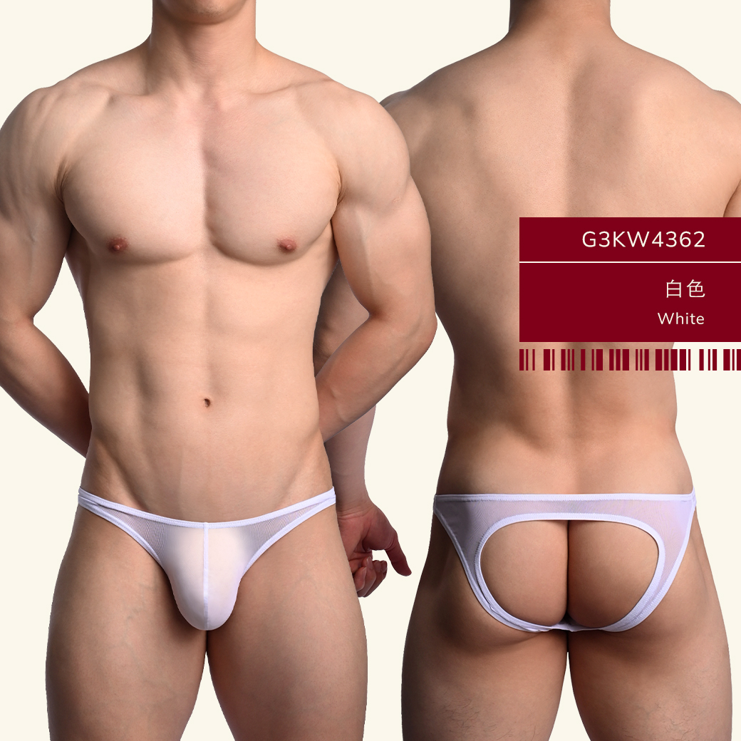 網紗,低腰,三角,後空褲,男內褲,mesh,low waist,jockstraps,mens,underwears,g3kw436