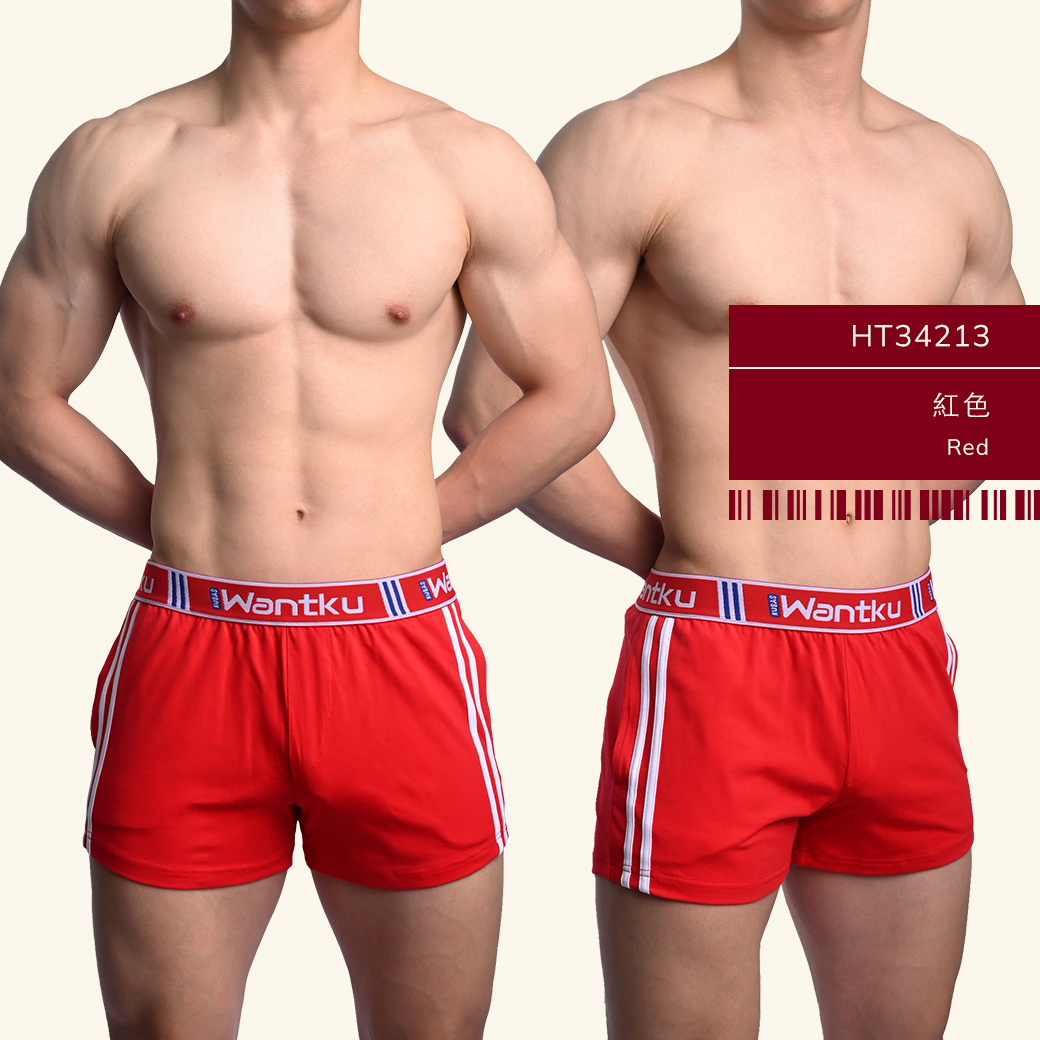 雙槓,彈性,棉,三分,居家褲,double lines,elastic,cotton,shorts,homely types,ht3421